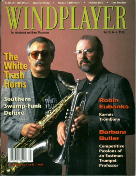 Jon & Steve Howard on the cover of Windplayer Magazine
